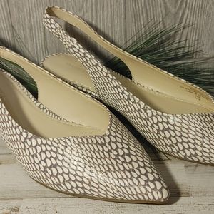 COPY - Like new Marc Fisher pointy toe sling back flats Mfansli-t sz 6.5m